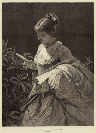彼女の征服を数える 作： Edward Frederick Brewtnall